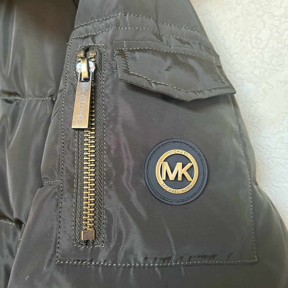 Michael Kors Hooded Parka Coat - Picture 6 of 15